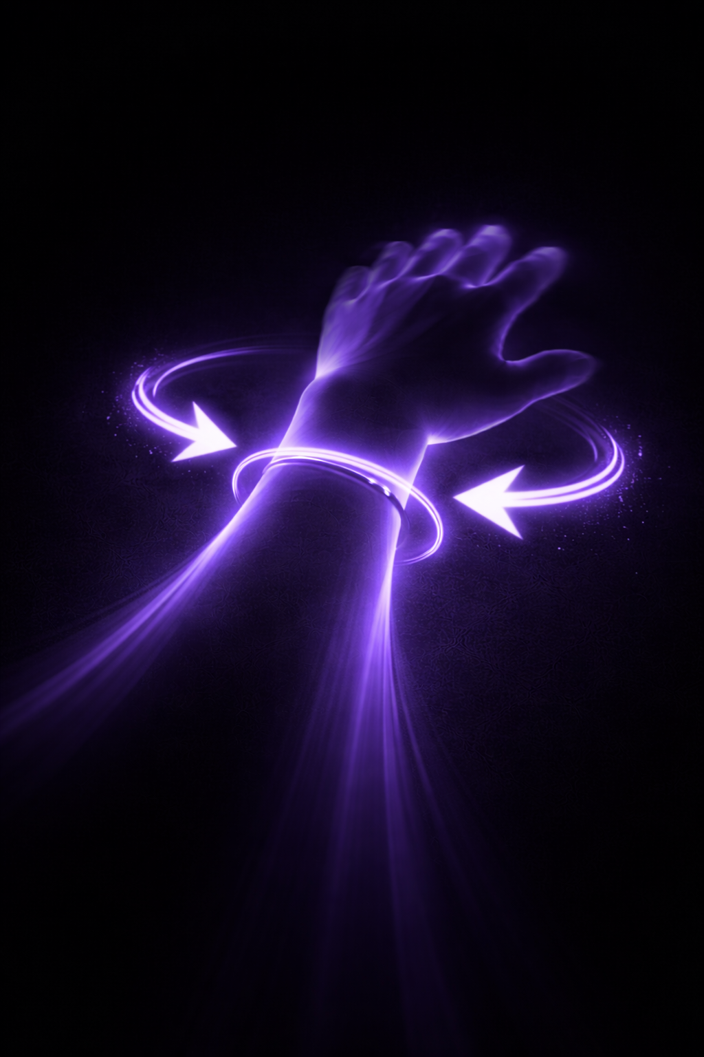 Tilt — rotate wrist left and right